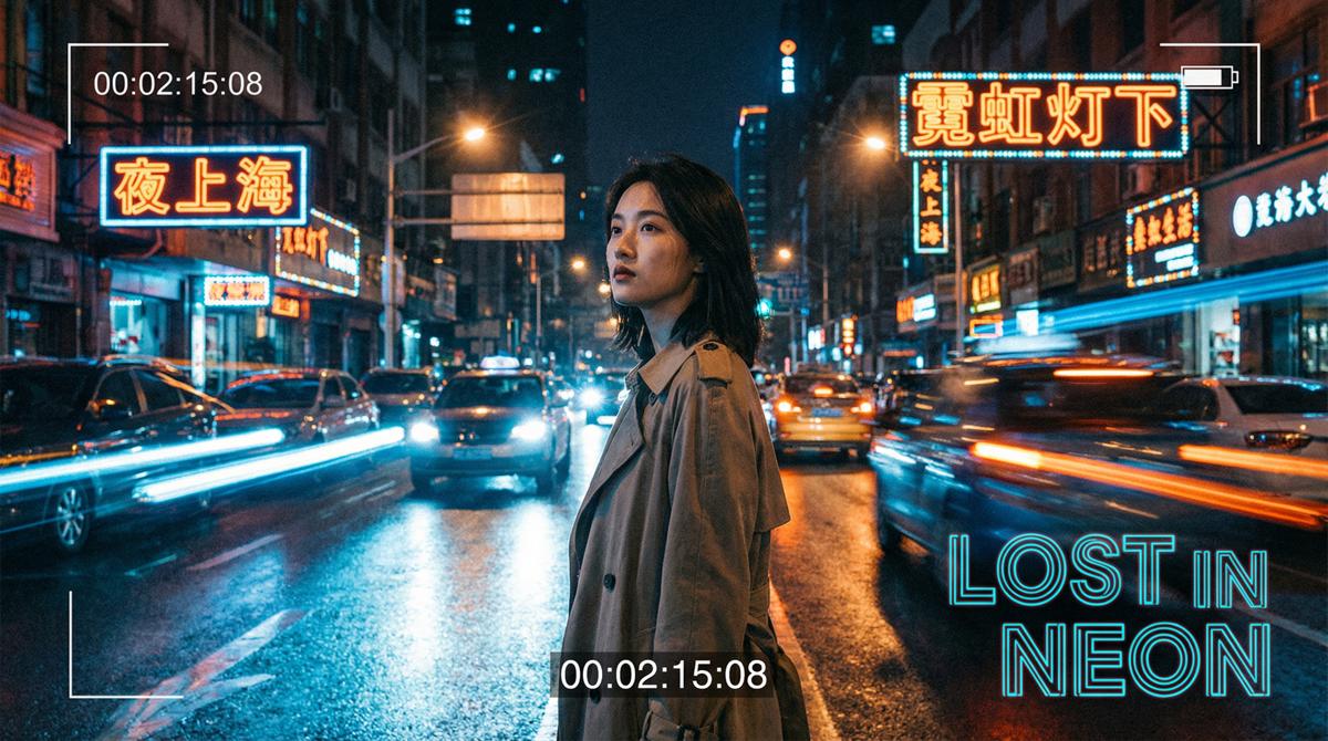 主播福利原创影视视频-霓虹灯下